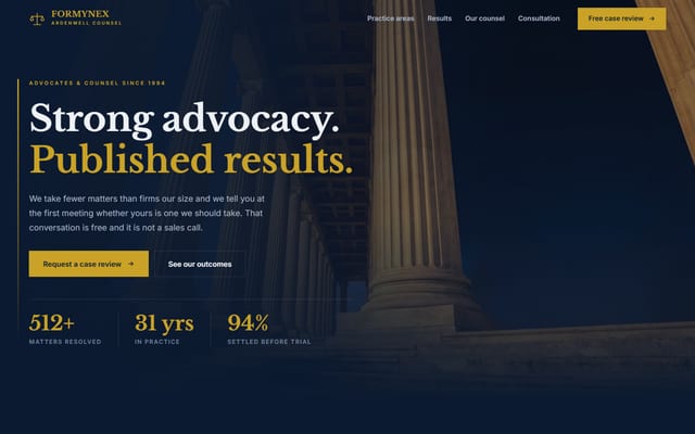 Ardenwell — Advocates and Counsel — full preview — view 1 of 4