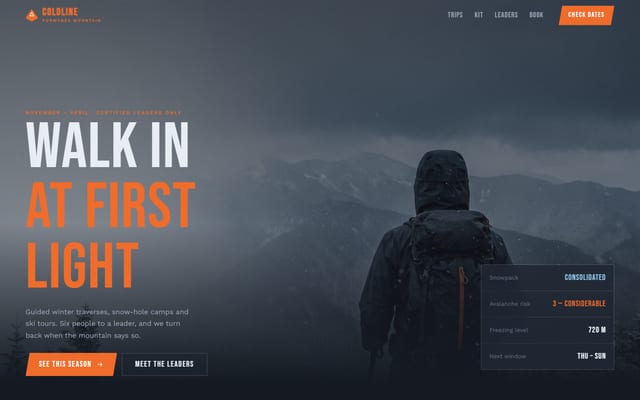 Coldline — Guided Winter Treks — full preview — view 1 of 4