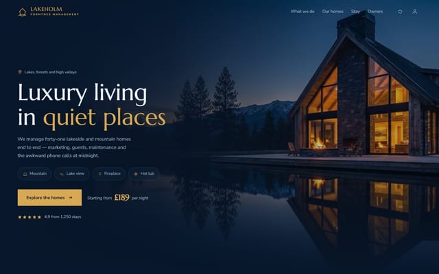Lakeholm — Lakeside Rental Management — full preview — view 1 of 4